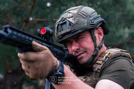 Captain “Milok” of the 41st Separate Mechanized Brigade is a father of  three who could leave the service at any moment — but chooses to stay with  his brothers-in-arms. He has risen