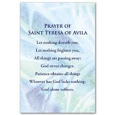 Prayer of St. Teresa of Avila: Mini Print