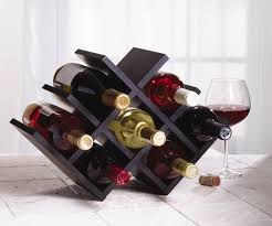 A Modern Tabletop Wine Rack Wood Wine Racks Table Top Wine Rack Wine Rack