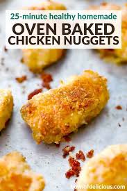 Maybe you would like to learn more about one of these? Easy Homemade Baked Chicken Nuggets Bowl Of Delicious