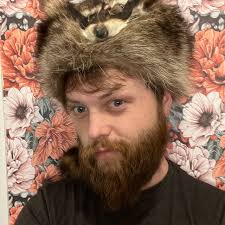 Davy Crockett Raccoon Hat, Fur Hat, Authentic Fur, Leather Lined,