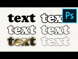 Tutorial mudah menambah font baru pada photoshop cs3 under windows. How To Outline Text In Photoshop