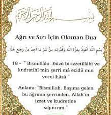 agri ve sizi icin okunacak dua dergah evi dev islami sanal kitaplik dualar sifa duasi duanin gucu