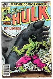 Numbering continues with incredible hulk weekly (marvel uk, 1979 series) #47. The Incredible Hulk Comic Book 244 Marvel Com Kaufen Alte Comics Aus Den Usa In Todocoleccion 89532028