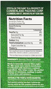 Stevia In The Raw Zero Calorie Sweetener Portion Packets 800 Ct 1 Pack