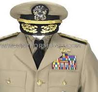 U.S. NAVY OFFICER SERVICE DRESS KHAKI UNIFORM