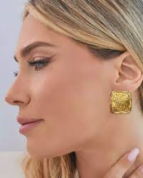 Damskie pozłacane kolczyki Isabelle N.S.BIJOUX
