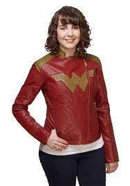 Wonder Woman Ladies Moto Jacket Womens Moto Jacket Women Dc Fashion