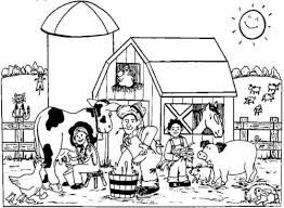 You can print or color them online at getdrawings.com for absolutely free. 30 Free Farm Coloring Pages Printable