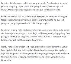Contoh Cerita Fantasi Lucu 5 Paragraf