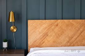 Make your own headboard in 4 easy steps. Diy Plywood Headboard Easy Weekend Project Anika S Diy Life