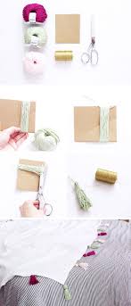 Quasten Selber Machen Tagesdecke Verzieren Quasten Selber Machen Diy Geschenke Selber Machen Heimwerken Und Kunsthandwerk