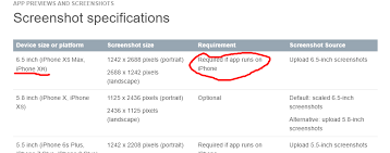 Screenshots Made On An Iphone Xr Are Not Accepted For 6 5 Inch Screenshots On App Store Connect Stack Overflow