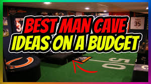 For any man cave with a bar, this sign. 29 Awesome Man Cave Ideas On A Budget The Saw Guy Youtube
