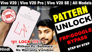 You can unlock vivo y30 using the simple forgot pattern, pin or password, and . Vivo V20 Password Unlock For Gsm