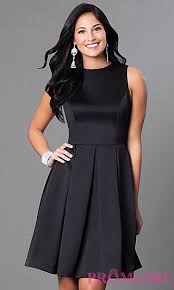 Short Box Pleated Sleeveless Homecoming Dress Pleated Satin Dress Homecoming Dresses Box Pleated Dress