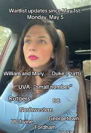 William and Mary Waitlisted