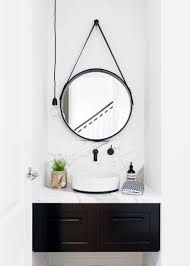 With a marble top, open shelf design and matte black base, this vanity is worth splurging on and will elevate your powder room. Low On Space But High On Style 20 Super Tiny Powder Rooms With Incredible Design Dlghtd