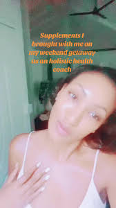 Supplements I brought