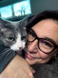 Brandy (who is a fine girl) needed a cuddle sesh