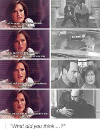 Special victims unit as detective elliot stabler, the other half of the dynamic investigating duo also comprised of mariska hargitay. This About Killed Me When She Made A Stabler Connection To The Cop She Was Talking To Law And Order Law And Order Special Victims Unit Law And Order Svu