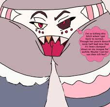 Rule34 - If it exists, there is porn of it  angel dust (hazbin hotel),  vaggie (hazbin hotel)  3706019