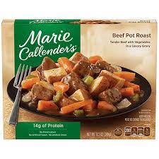 This pasta dish is packed with meatballs and italian sausage, creating a meal that is teetering on the line of being too high in. Beef Pot Roast Marie Callender S