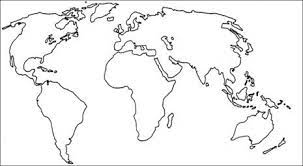 Here, while dealing with the world map coloring pages, kids would surely learn a lot about countries and continents and oceans. World Map World Map Outline World Map Coloring Page World Map Tattoos