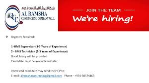 Multiple Job Openings Qatar Job Opening Job Hr Management