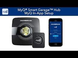 Myq In App Setup For Myq Smart Garage Hub Myq Smart Garage Organization