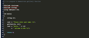 C++ uses a convenient abstraction called streams to perform input and output operations in sequential media such as the screen, the keyboard or a file. C Cin Getline Code Example