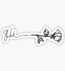 Shawn Mendes Stickers Shawn Mendes Tattoos Shawn Mendes Shawn Mendes Signature