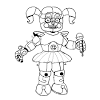 Download free fnaf circus baby coloring pages, best quality on clipart.email. 1