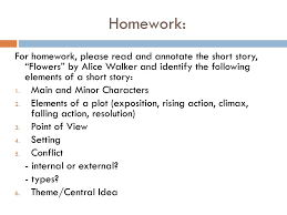 The flowers by alice walker conflict. Unit I Lesson Ppt Download