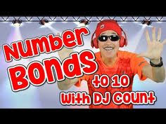 I Know My Number Bonds With Dj Count Number Bonds To 10 Addition Song For Kids Jack Hartmann Youtube Number Bonds To 10 Math Songs Number Bonds