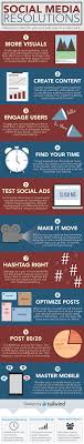 Social Media New Year S Resolutions Social Media Infographic Social Media Social Media Business