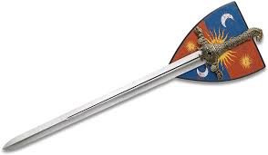 Maybe you would like to learn more about one of these? Valyrian Steel Game Of Thrones Oathkeeper Sword W Wooden Display Plaque Knifecenter Vs0112 Discontinued