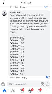 Pin By Davaney Overton On Workout Swimming Workout Competitive Swimming Workout Pool Workout