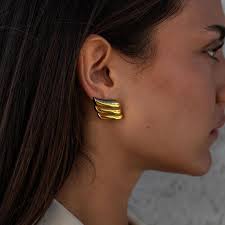 Gold Wing Earrings