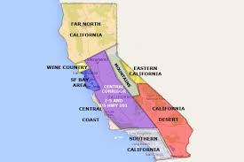 Interactive map of san diego area. Best California State By Area And Regions Map