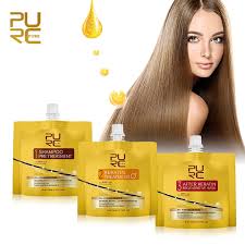 Conjunto De Tratamento De Queratina De Cabelo Shampoo Tratamento Formaldeido Sem Irritante Tratamento De Cabelo Shopee Brasil