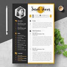 1,000+ vectors, stock photos & psd files. Professional Creative Resume Cv Creative Market