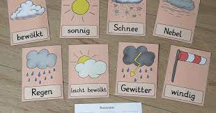Jedes der 16 deutschen bundesländer hat seinen ganz eigenen charme und. Grundschultante Wettersymbole Wettertagebuch