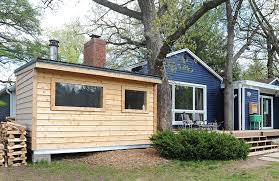 The sauna box is a backyard sauna made from a shipping container with a traditional wood fire stove. Voyageur Custom Saunas Hand Built In Minnesota