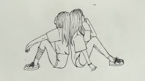 Best friends forever coloring pages for girls best friends coloring. How To Draw Best Friends Bff Easy Step By Step Youtube