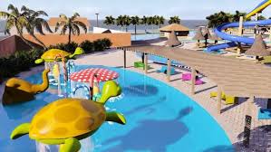 Resultado de imagem para PARQUE AQUATICO SESC PRAIA LUIS CORREIA