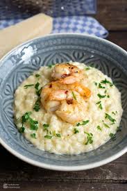 Maybe you would like to learn more about one of these? Parmesan Risotto Mit Garnelen Madame Cuisine Parmesan Risotto Rezepte Risotto
