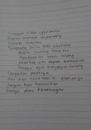 Tak heran jika petani kita mempunyai jasa yang sangat besar. Contoh Syair Romantis 3 Bait Cikimm Com