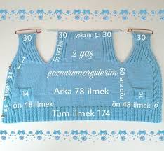 Orgu Erkek Cocuk Yelegi Yapilisi Baby Knitting Patterns Bebek Yelek Erkek Bebek