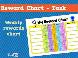 Reward Chart Task Teacher Resources And Classroom Games